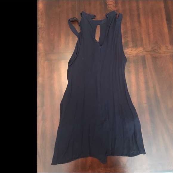 Urban Outfitters Sparkle & Fade Navy romper - Picture 2 of 4